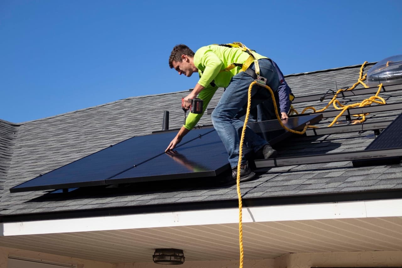 Solar Panel Cleaning by Shineback Window Washing on Long Island